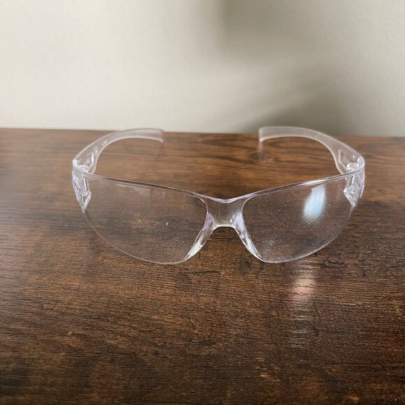 Uline Clear Safety Eyeglasses Protective Eyewear Wraparound 60-45-130 mm - Picture 1 of 6